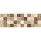 Настенная плитка Libra мозаика коричневый  20х60