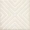 STG\B403\1266 | Вставка Амальфи орнамент белый 9,9х9,9