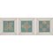ID57 | Вставка Меранти белый мозаичный 13х13