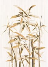 РЕТРО декор бамбук 1 коричневый 250х350