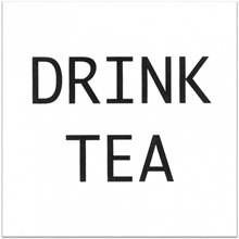 AD\A170\1146T | Декор Итон Drink tea 9,9х9,9