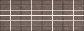 MM15111 | Декор Орсэ коричневый мозаичный 15х40